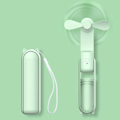 Faltbarer Taschenventilator für unterwegs